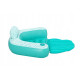 Крісло надувне для плавання Bestway Comfort Plush Pro 43719 145 х 120 см, бірюзове