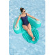 Крісло надувне для плавання Bestway Comfort Plush Pro 43719 145 х 120 см, бірюзове
