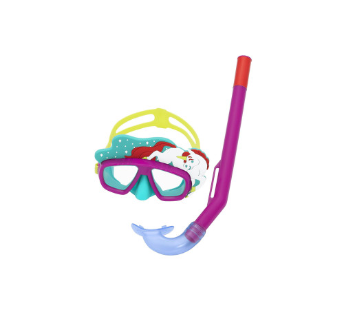 Zestaw do nurkowania dla dzieci różowy Bestway 24059