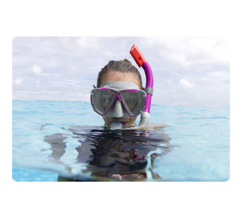 Zestaw do nurkowania fioletowy Bestway 24029