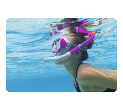 Zestaw do nurkowania fioletowy Bestway 24029