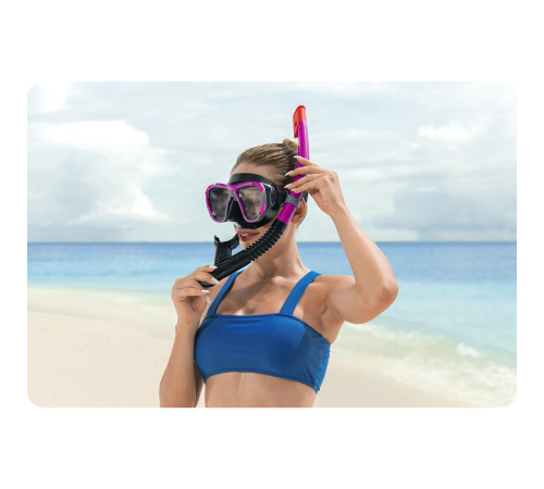 Zestaw do nurkowania fioletowy Bestway 24021