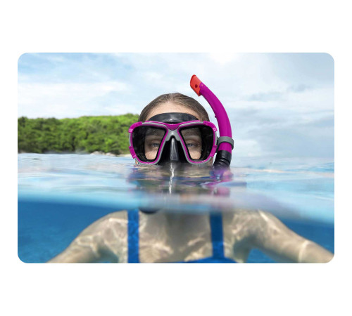 Zestaw do nurkowania fioletowy Bestway 24021