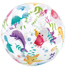Dmuchana piłka plażowa podwodny świat 51 cm INTEX 59040
