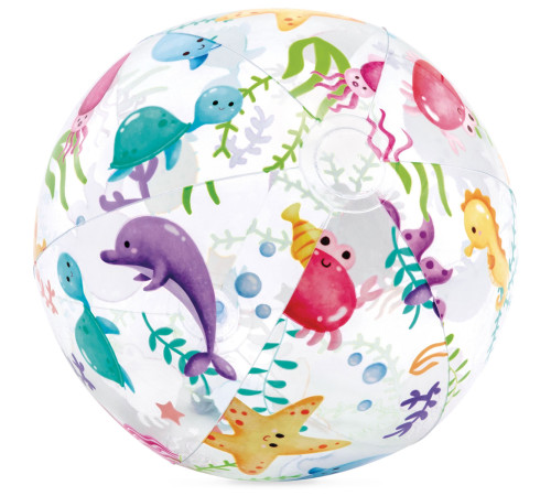 Dmuchana piłka plażowa podwodny świat 51 cm INTEX 59040