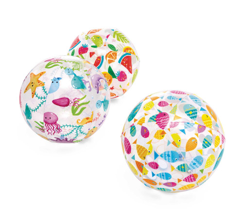 Dmuchana piłka plażowa podwodny świat 51 cm INTEX 59040