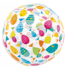 М'яч надувний пляжний INTEX 59040 Веселі рибки, 51 см