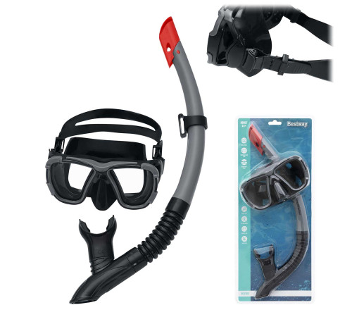 Zestaw do nurkowania szary Bestway 24021