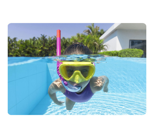 Zestaw do nurkowania żółty Bestway 24036