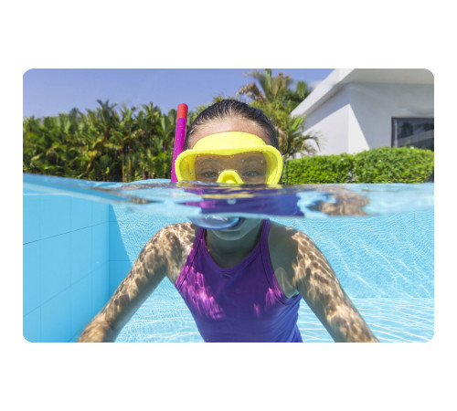 Zestaw do nurkowania żółty Bestway 24036