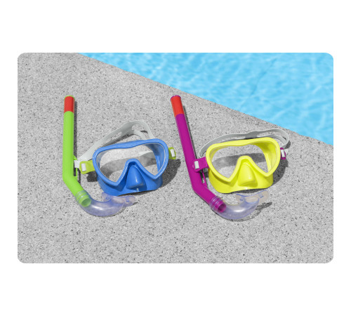 Zestaw do nurkowania żółty Bestway 24036