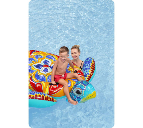 Dmuchany materac do pływania żółw 186 x 168 cm Bestway 41523