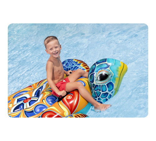 Dmuchany materac do pływania żółw 186 x 168 cm Bestway 41523