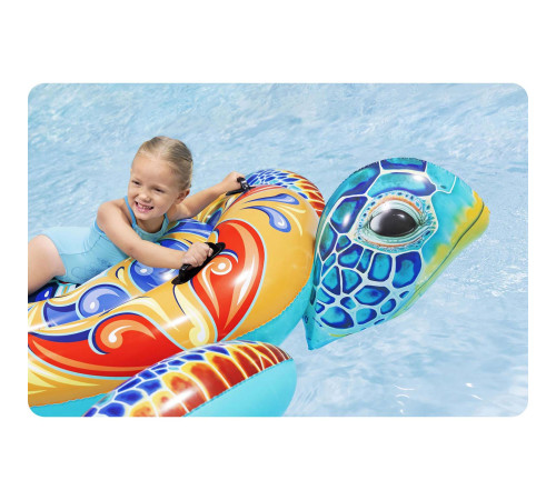 Dmuchany materac do pływania żółw 186 x 168 cm Bestway 41523
