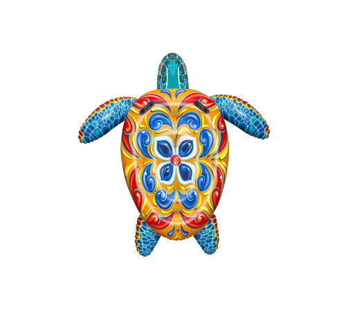 Dmuchany materac do pływania żółw 186 x 168 cm Bestway 41523