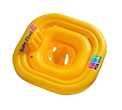 Пліт надувний для басейну Intex 56587 Pool School, 79 x 79см Пліт надувний для басейну Intex 56587 Pool School, 79 x 79см