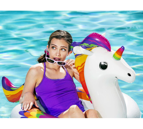 Коло надувне для плавання Bestway 3888 Єдиноріг 118 х 91 см