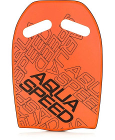 Дошка для плавання Aqua Speed WAVE KICKBOARD 3971  43 x 28 x 3,6 cм, оранжева