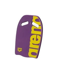 Дошка для плавання Arena KICKBOARD 40 х 27,5 х 2,5 см, фіолетово-жовта