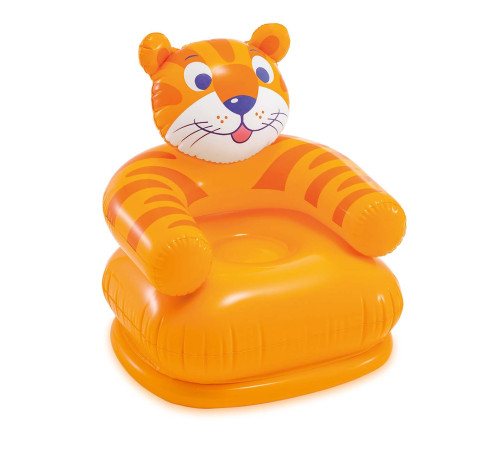 Fotel dmuchany dla dziecka Wesołe Zwierzęta 65 x 64 cm Intex 68556 miś