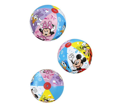 М’яч надувний пляжний Bestway 91098 Міккі, 51 см