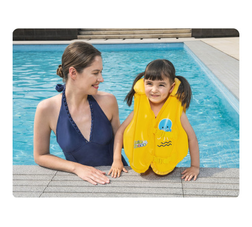 Жилет для плавання Bestway 32034, жовтий