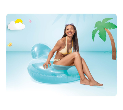 Fotel wielofunkcyjny 137 x 122 cm INTEX 58889 różowy