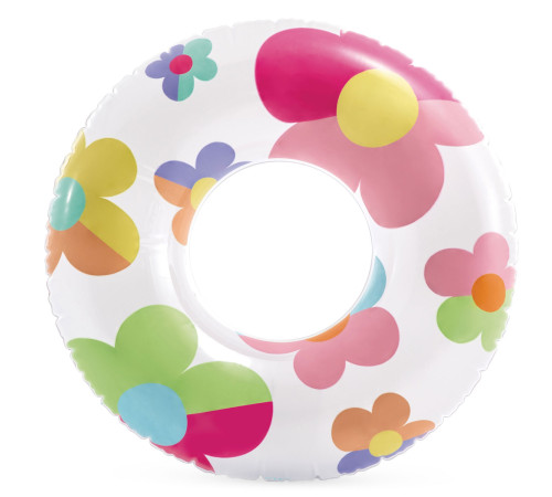 Koło do pływania kwiaty 81 cm INTEX 59259