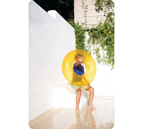 Koło do pływania pomarańczowe 76 cm INTEX 59260