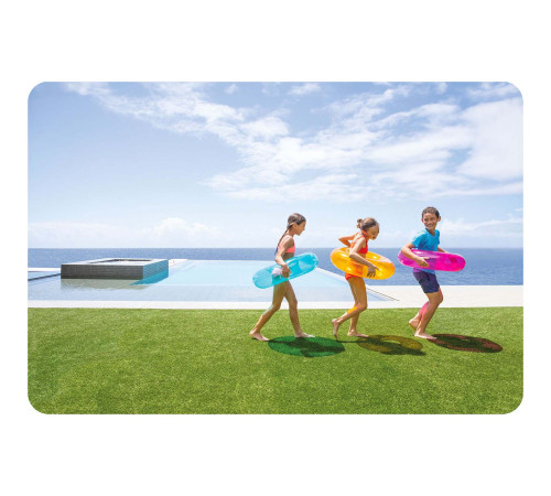 Koło do pływania pomarańczowe 76 cm INTEX 59260