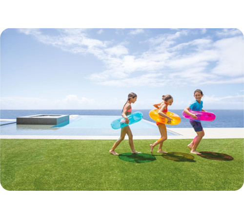 Коло надувне для плавання INTEX 59260 помаранчеве, 76 см