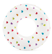 Koło do pływania serca 81 cm INTEX 59259