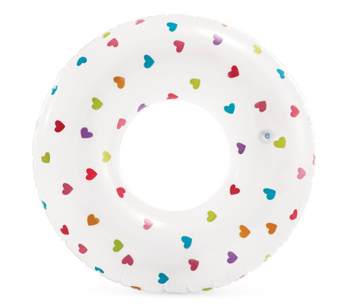 Koło do pływania serca 81 cm INTEX 59259