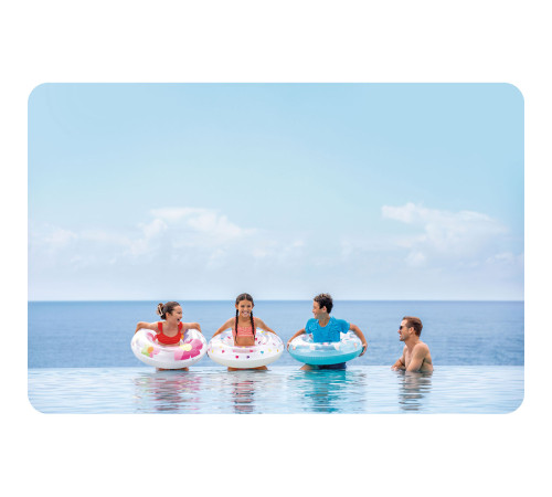 Koło do pływania serca 81 cm INTEX 59259