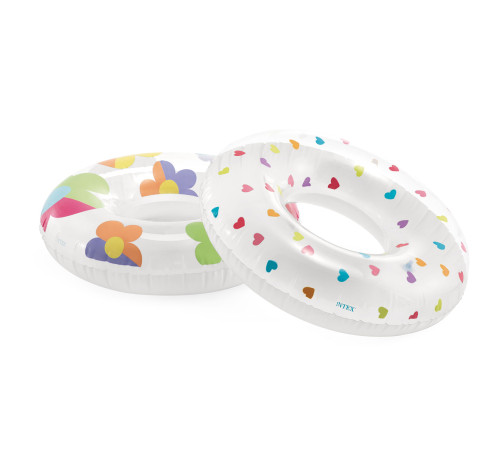 Koło do pływania serca 81 cm INTEX 59259