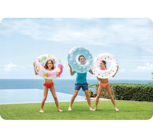 Коло надувне для плавання INTEX 59259 Серця, 81 см