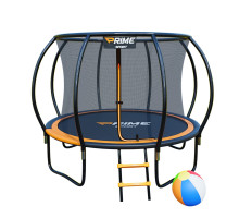 Батут PRIME SPORT INSIDE TITANPRO з внутрішньою сіткою 10 футів оранжевий