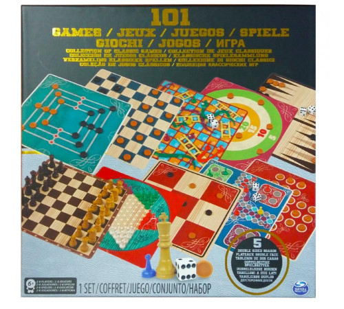 Набір настільних ігор Spin Master "101 гра"