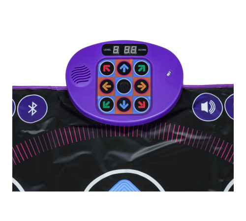 Музичний танцювальний килимок Ramiz SLW9817C, чорний