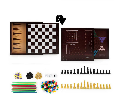 Набір настільних ігор Spin Master "10 класичних ігор"