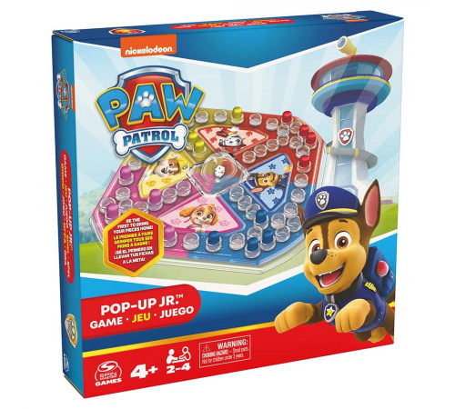 Настільна гра Spin Master Pop-Up JR "Щенячий патруль"