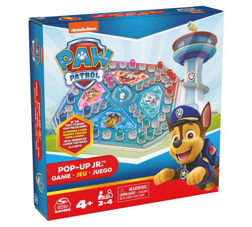 Настільна гра Spin Master Pop-Up JR Міні "Щенячий патруль"