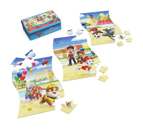 Пазл Spin Master Панорама 3в1 "Щенячий патруль" 78 х 38 см, 135 ел.