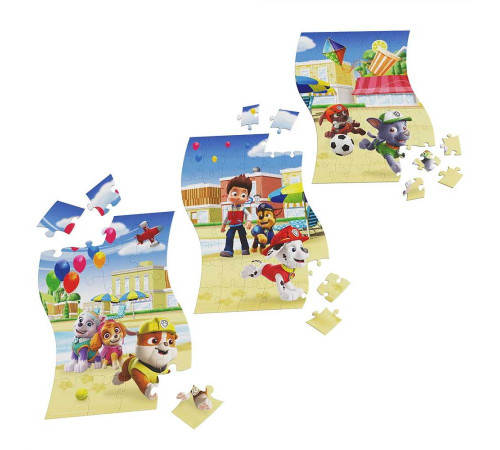 Пазл Spin Master Панорама 3в1 "Щенячий патруль" 78 х 38 см, 135 ел.