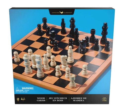 Настільна гра Spin Master Шахи, стиль Стаунтона, дерев'яні