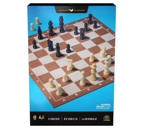 Настільна гра Spin Master Шахи, дерев'яні