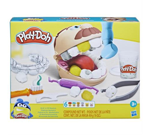 Ігровий набір із пластиліном Play-Doh Містер Зубастик (F1259) Ігровий набір із пластиліном Play-Doh Містер Зубастик (F1259)