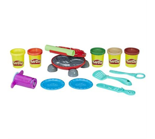 Набір із пластиліном Play-Doh Бургер барбекю (B5521) Набір із пластиліном Play-Doh Бургер барбекю (B5521)