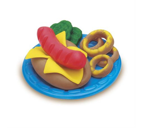 Набір із пластиліном Play-Doh Бургер барбекю (B5521) Набір із пластиліном Play-Doh Бургер барбекю (B5521)