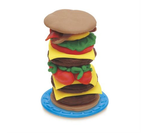 Набір із пластиліном Play-Doh Бургер барбекю (B5521) Набір із пластиліном Play-Doh Бургер барбекю (B5521)